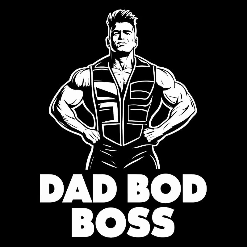 Proud father Strong character