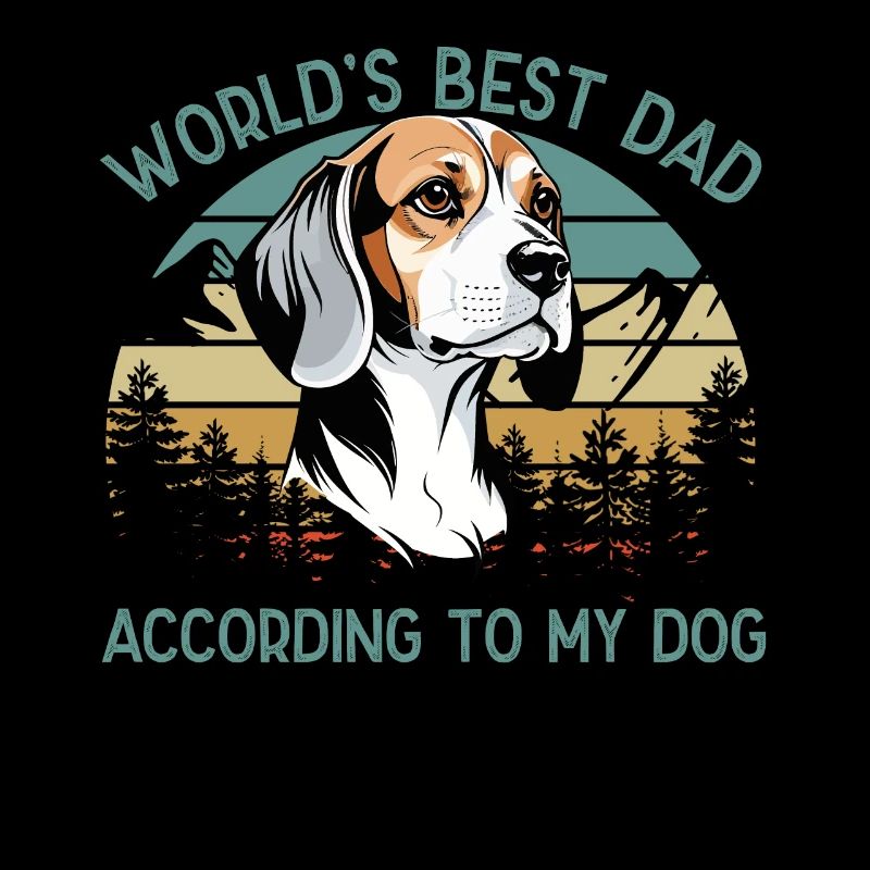 Welt Bester Hundepapa Beagle Lustige