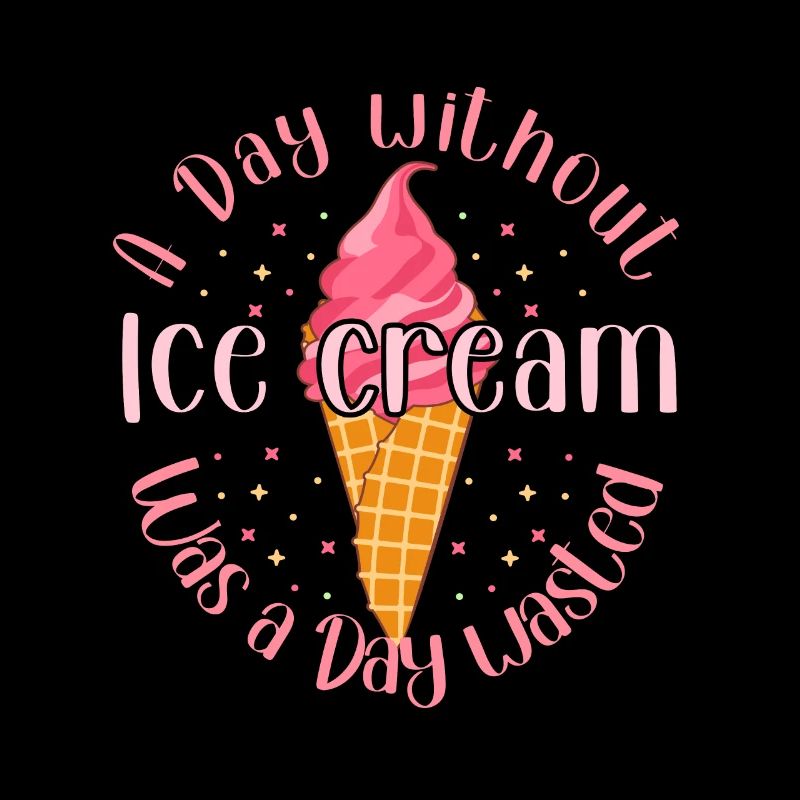 Un jour sans crème glacée Une journée pour la crème glacée
