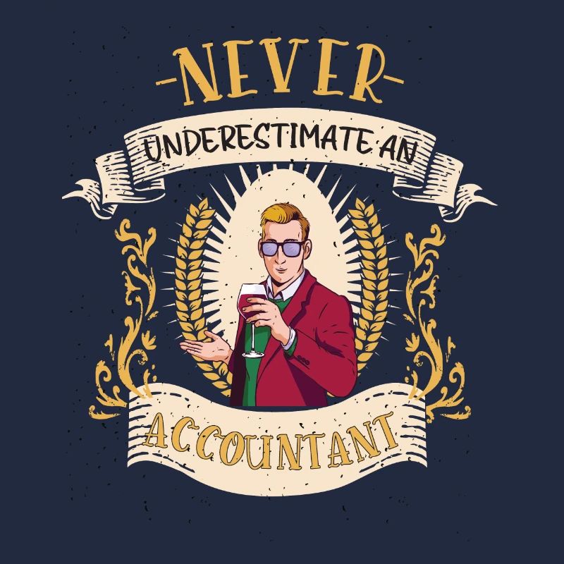 Cadeau drôle de comptabilité comptable