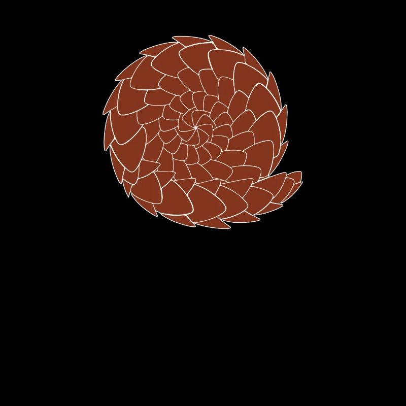 Rolled Pangolin Shirt Endangered Save The Pangolin