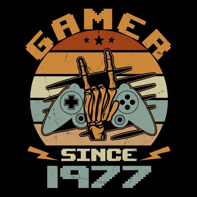 Gamer seit 1977 - Gaming Geburtstagsgeschenk 1977