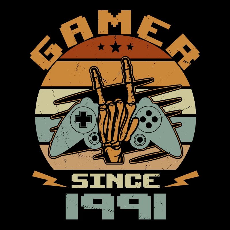 Gamer seit 1991 - Gaming-Jubiläumsgeschenk 1991