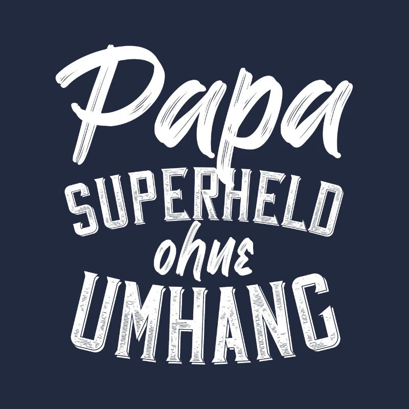 Superheld Papa Papas Geburtstag Perfekter Style