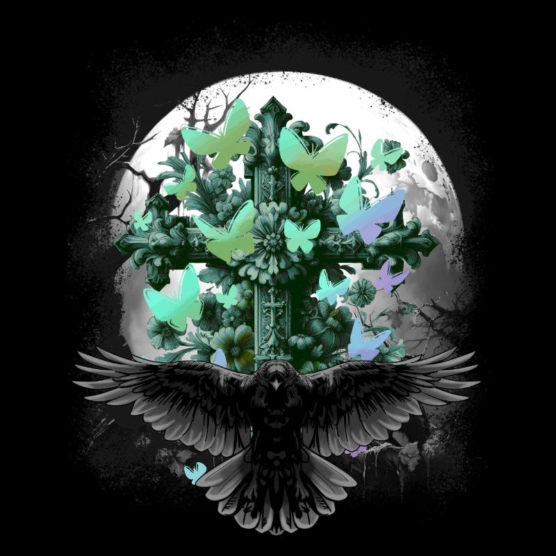Croix de croix de croix d’Halloween d’Halloween