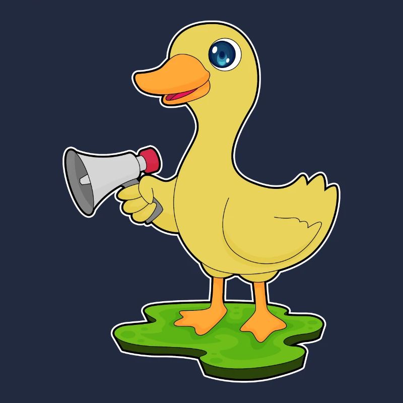 Mégaphone de canard
