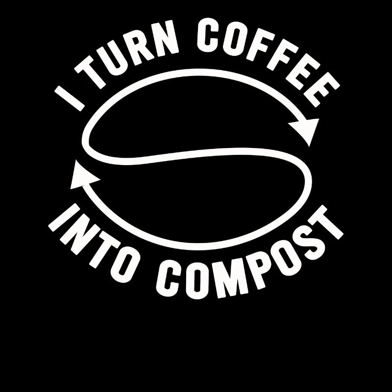 Ich verwandle Kaffee in Kompost Blue Planet
