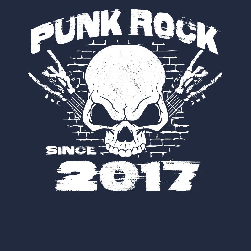 Punk Rock depuis 2017 - Skull Rock Hands 7ème