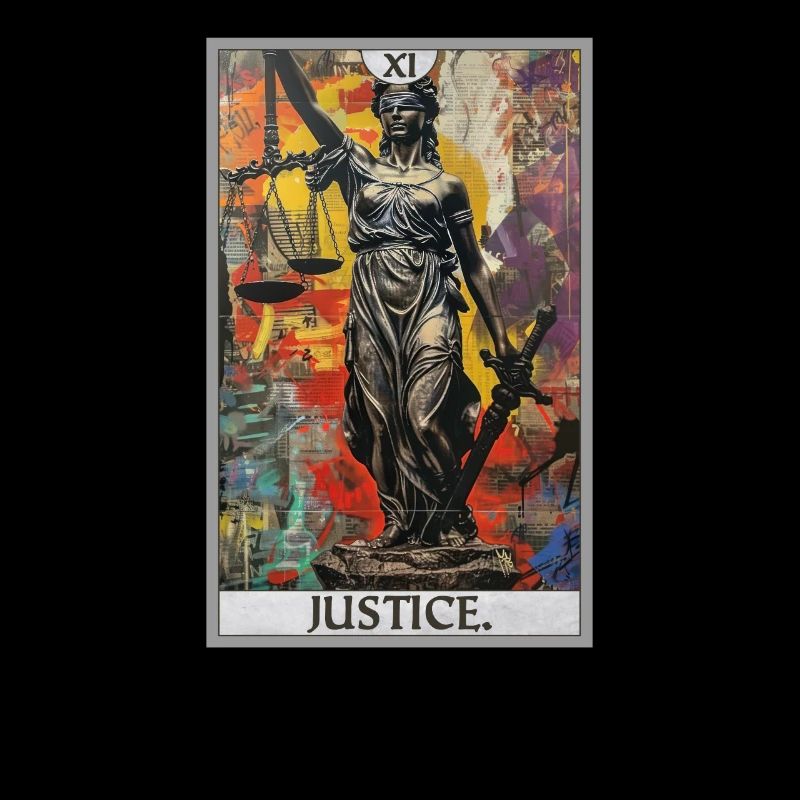 Tarot Cards Tarot Card Justice Justice