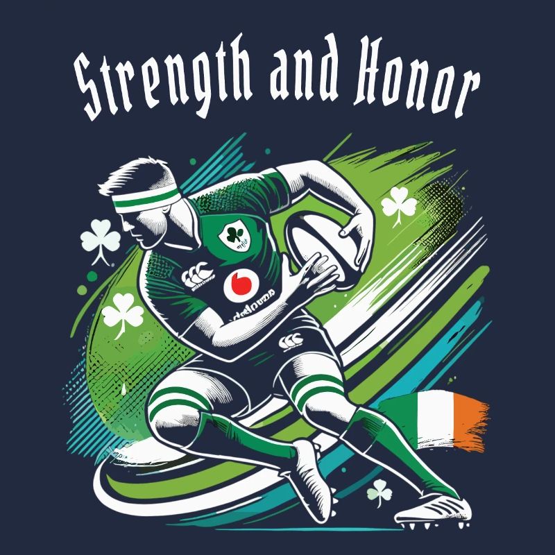 Strength and Honor Rugby Saying