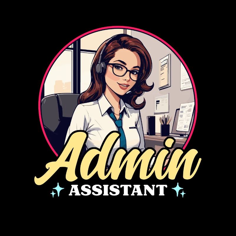 Admin Assistant Office Job Receptionist Secretary