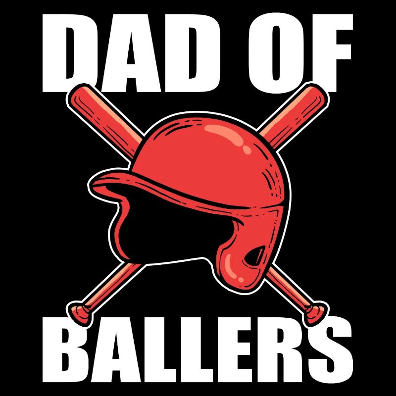 Softball Softball Player Father Father's Day Dad