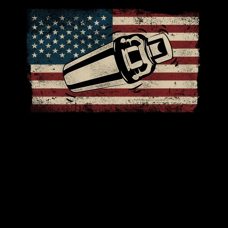 Barman Mixologue American Flag
