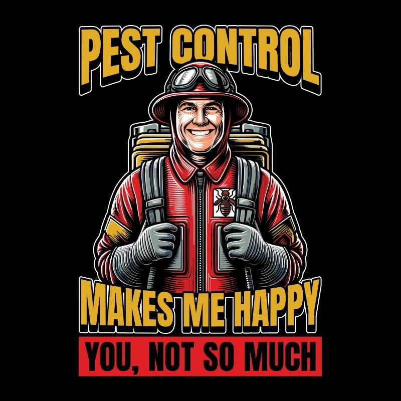 Pest Control Makes Me Happy Animal Control Officer
