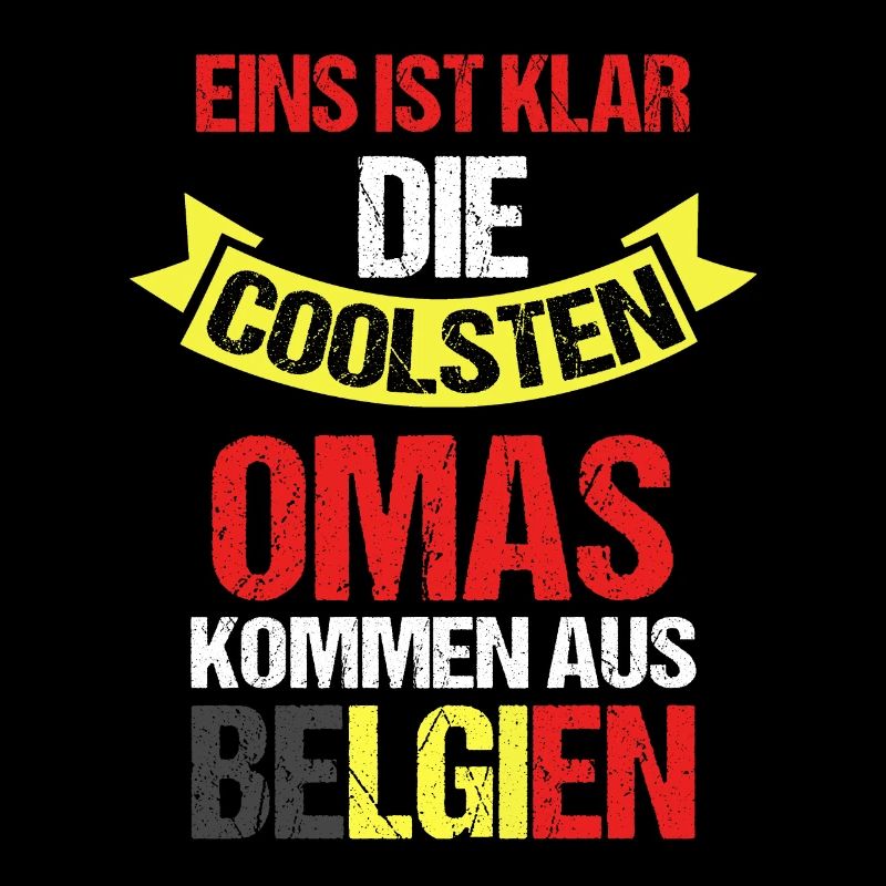 Belgier Oma Großmutter Belgien