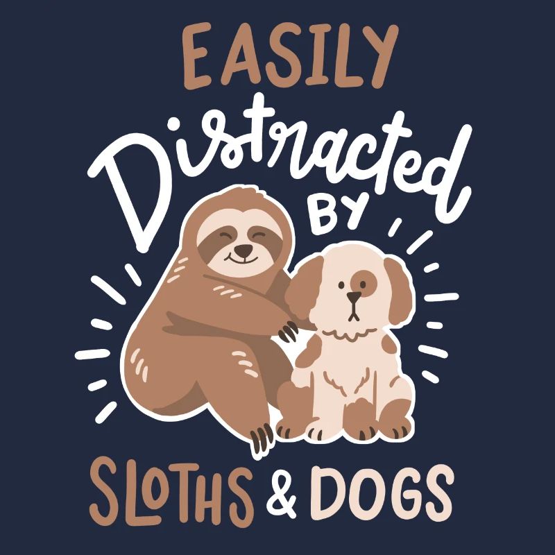Faultier und Hund