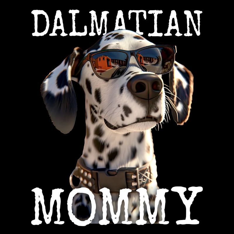 Dalmatiner Mommy Hunde Mama Mutter Muttertag Mom