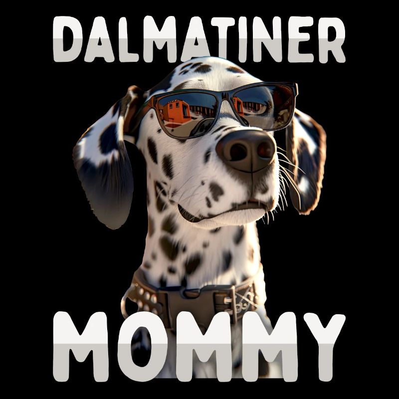 Dalmatiner Mommy Hunde Mama Mutter Muttertag Mom