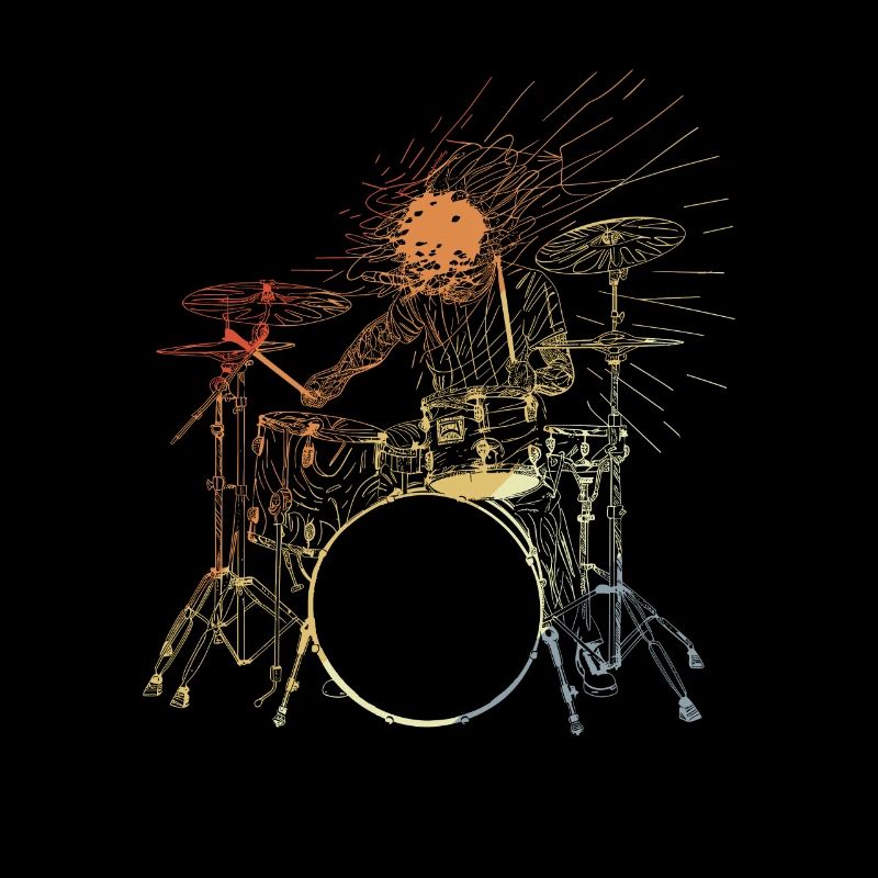 Drummer Vintage Look