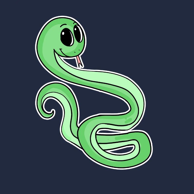Motif Vert Serpent