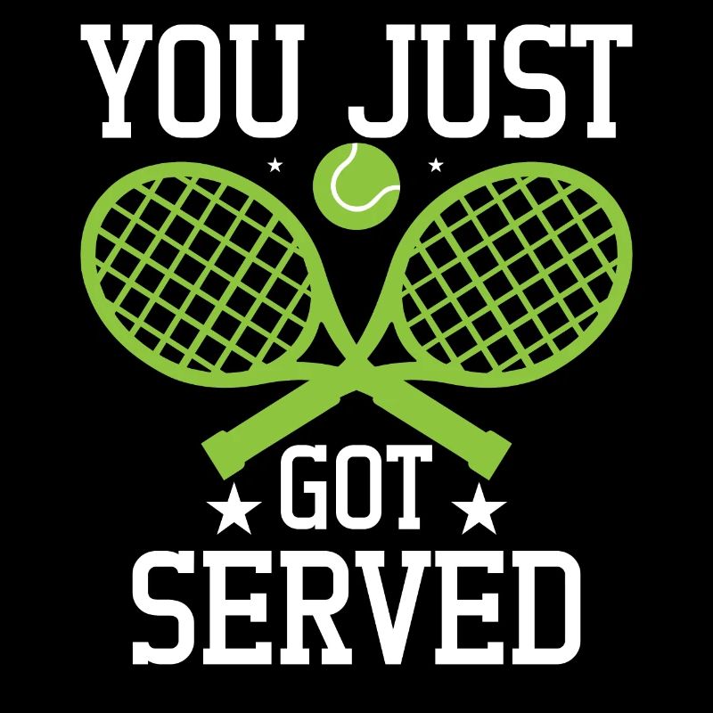Le tennis dit que vous êtes servi