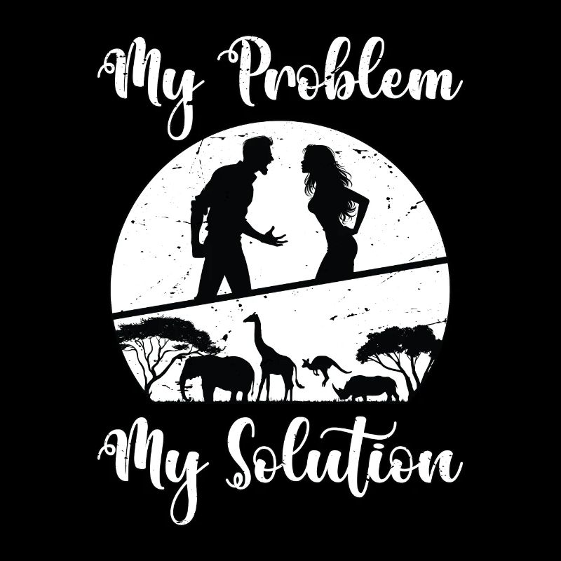 Zoologiste Mon problème Ma solution Pictogramme Maman Papa