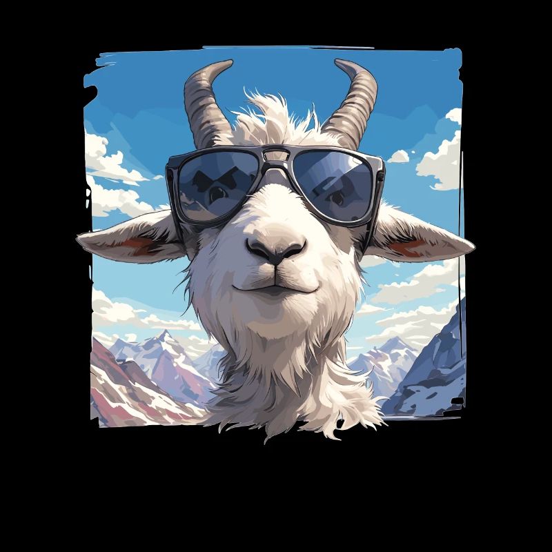 Alpine Goat Mountain Goats Mountain Goat
