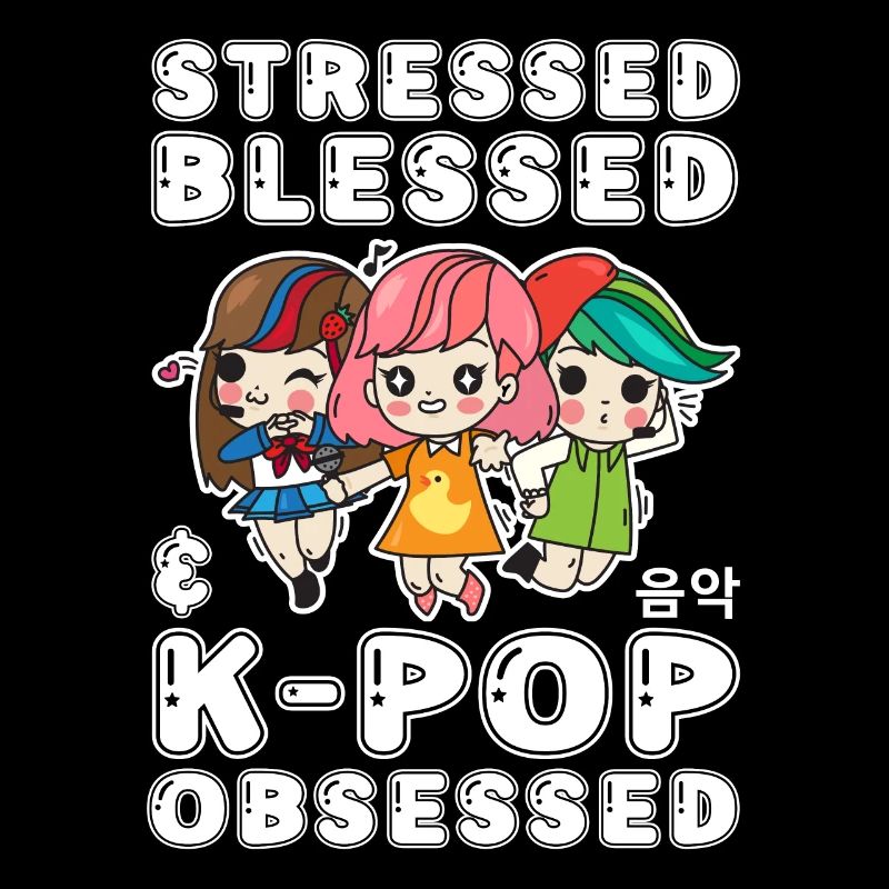 Design coréen amusant - Un must-have pour la K-pop