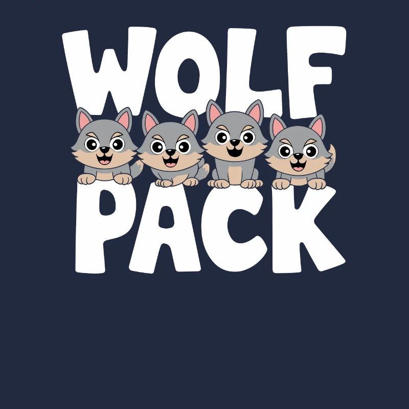 Wolf Group Design Meute de loups