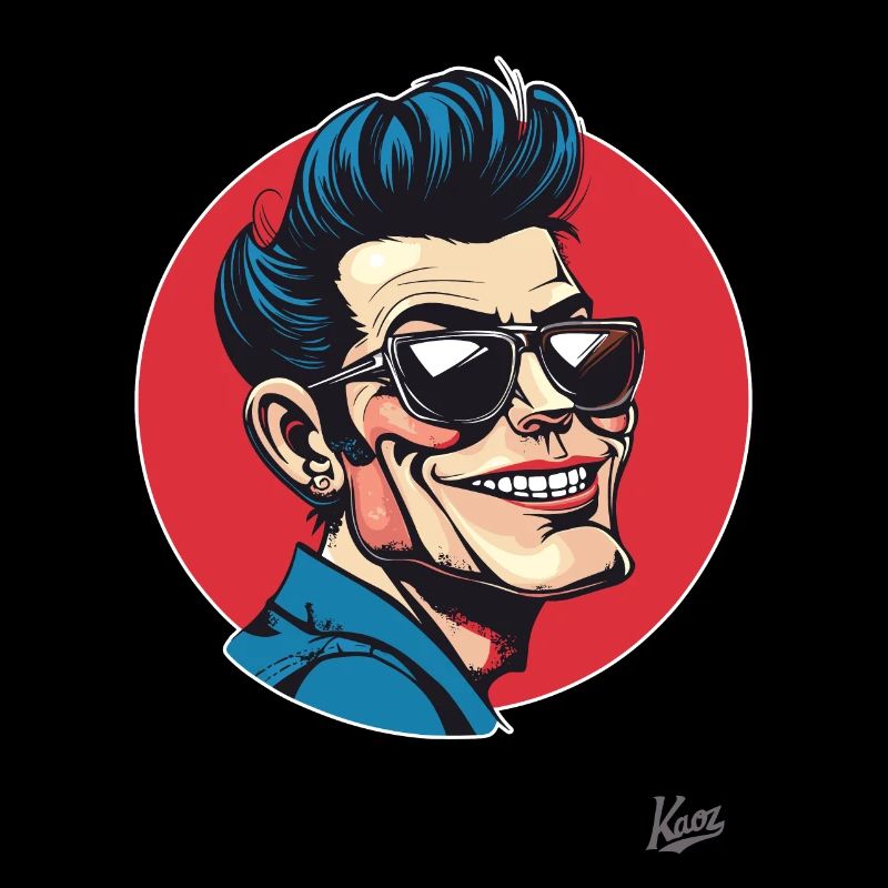 Rockabilly-style rock music type