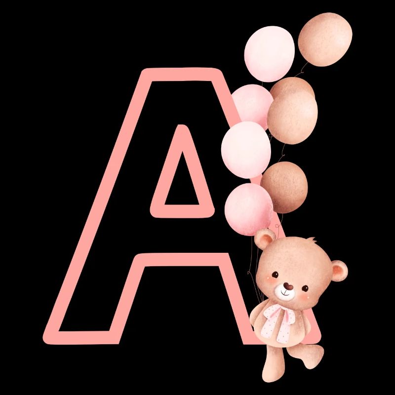 Lettre a rose ours