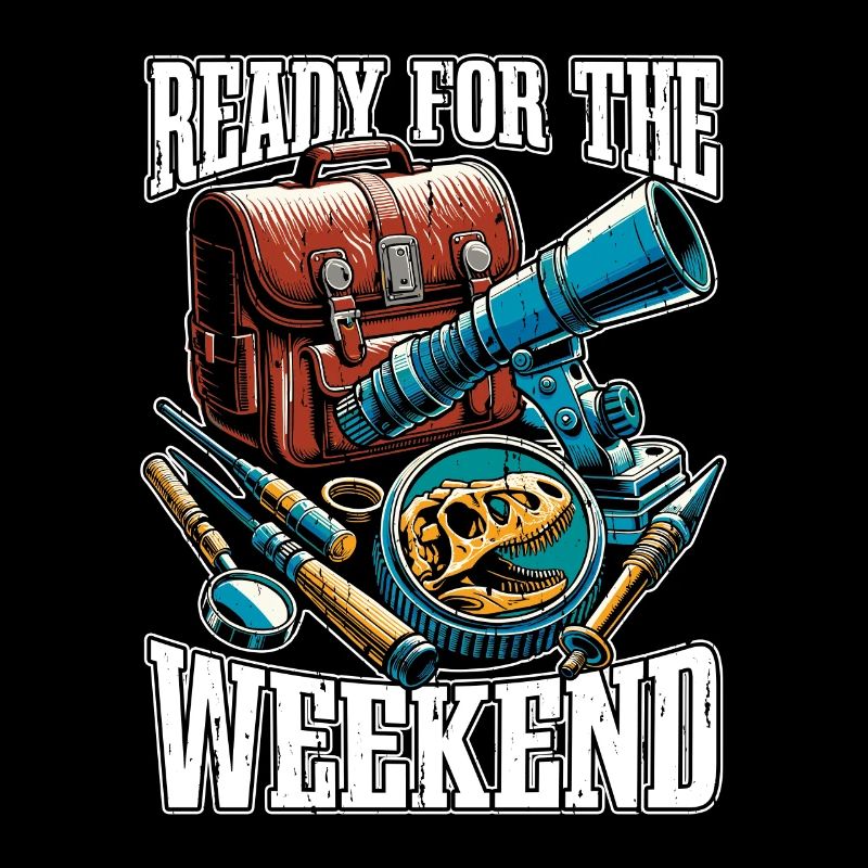 Fossil Hunter Ready For The Weekend Geologist