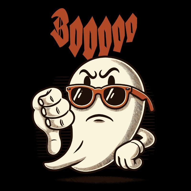 Booing Ghost Drôle Ghost Design