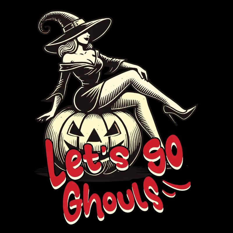 Let's Go Ghouls Lustige Halloween Mädchen