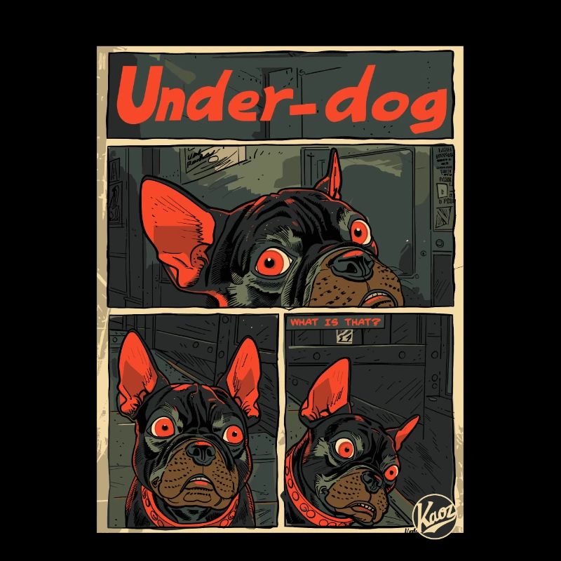 Le bouledogue français outsider