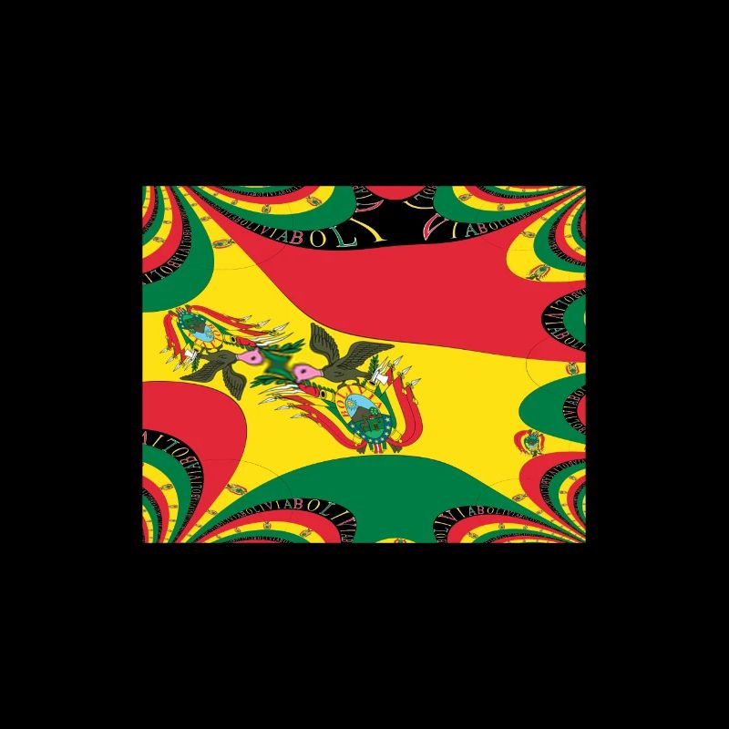 Drapeau de la Bolivie La Paz
