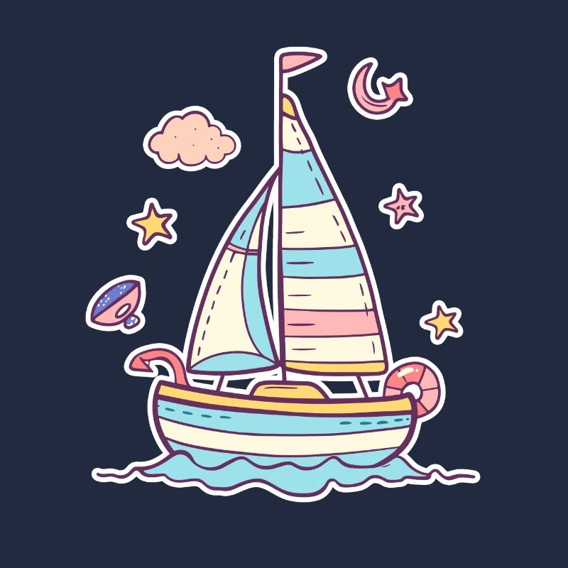 Sailing Comic Look