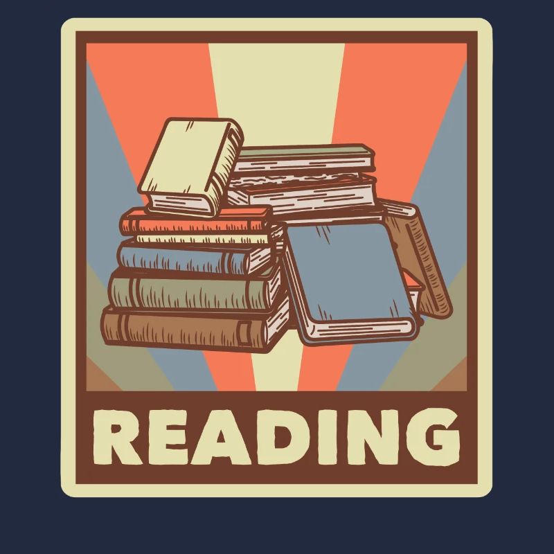 Book Nerd Learning Librarian Reading