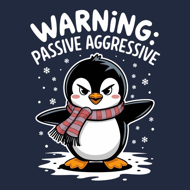 Warning: Passive Aggressive Pinguin Humor