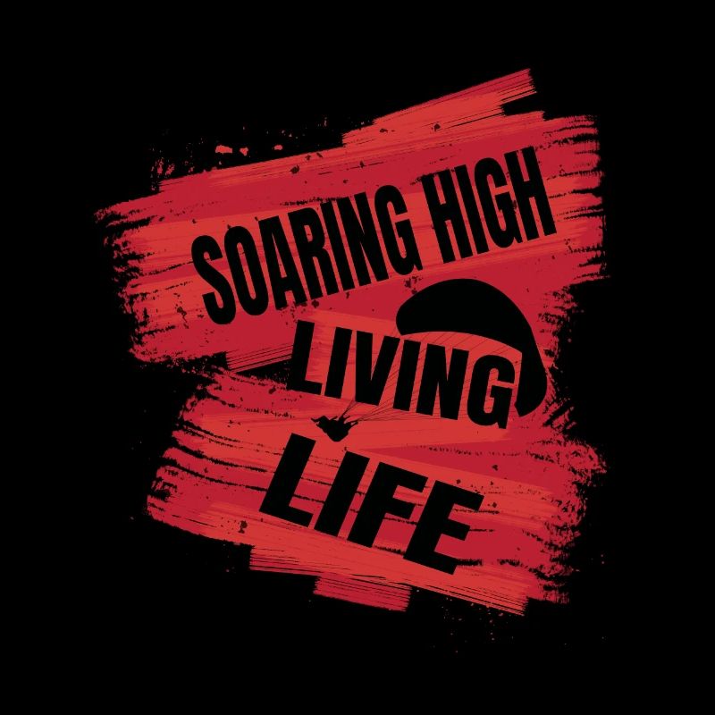 Soaring High Living Life – Paragliding Design