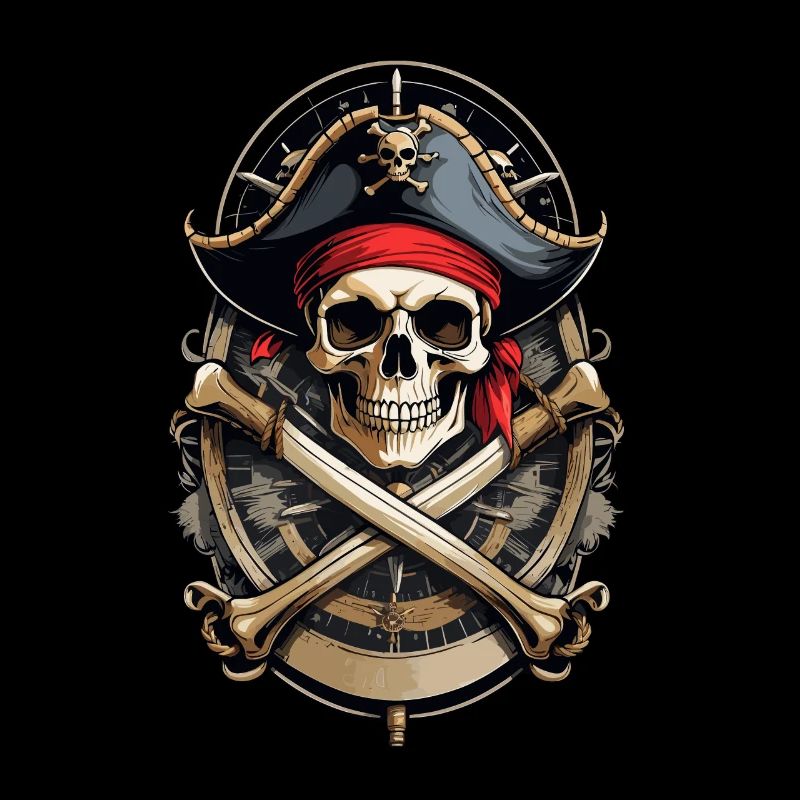 Drapeaux de pirate crâne Jolly Roger costume de pirate
