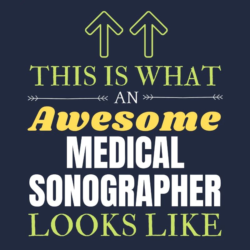 So sieht ein großartiger medizinischer Sonograph aus