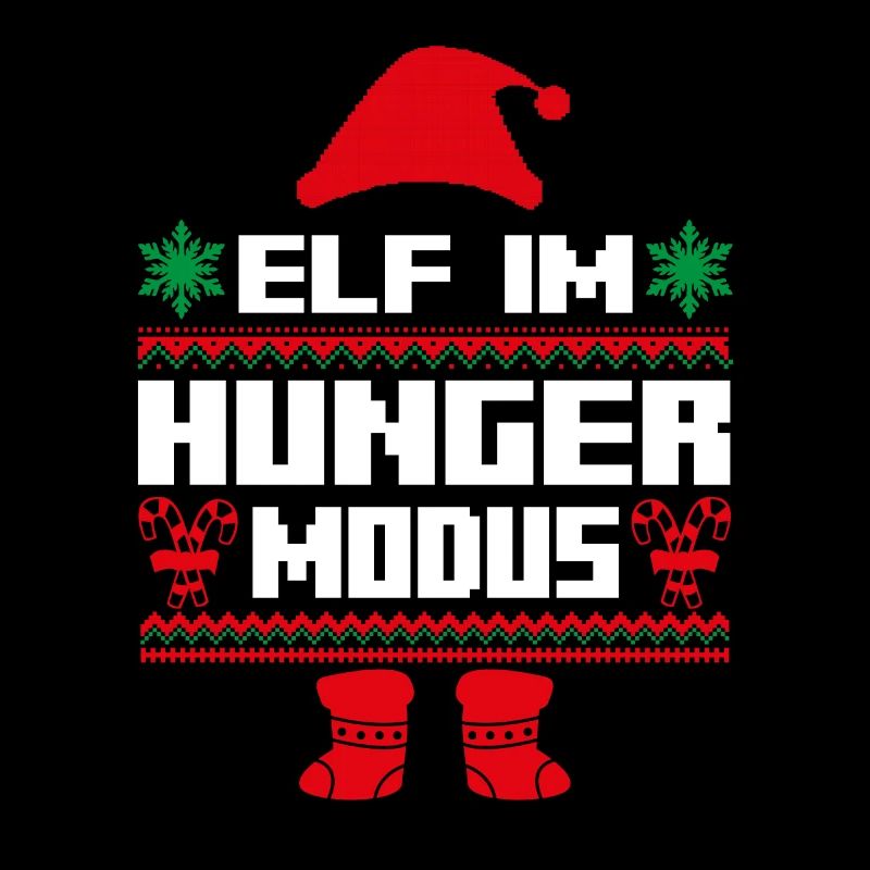 Elfe de Noël Noël Père Noël Faim El