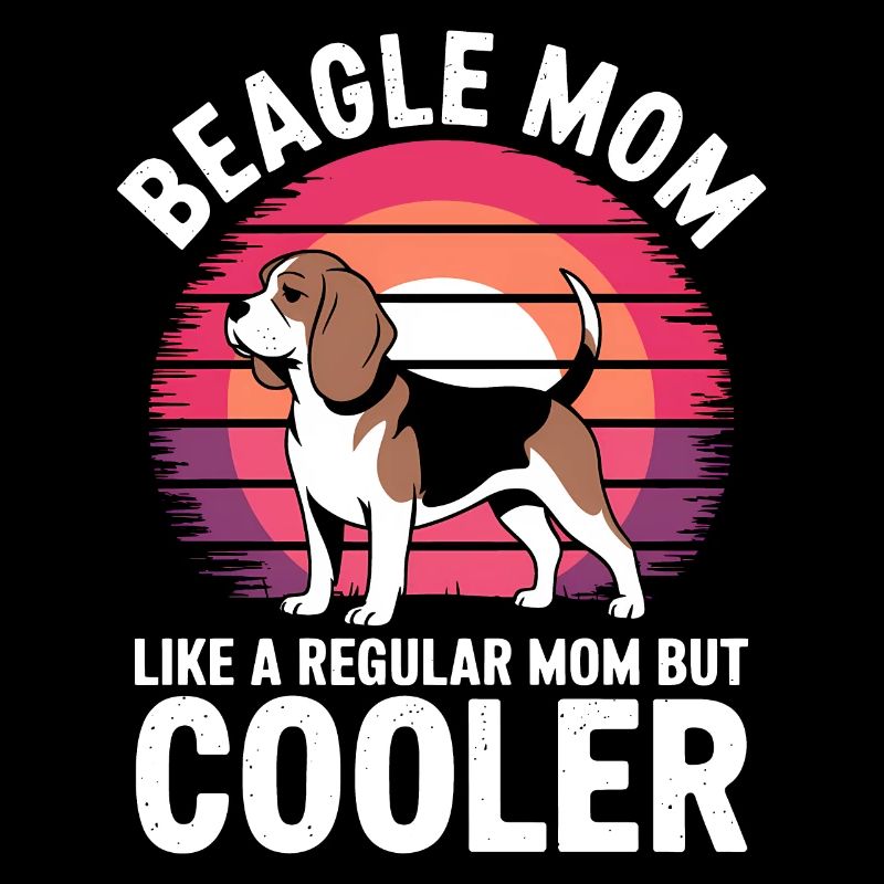 Beagle Mom Dog Mom Funny Beagle Gift