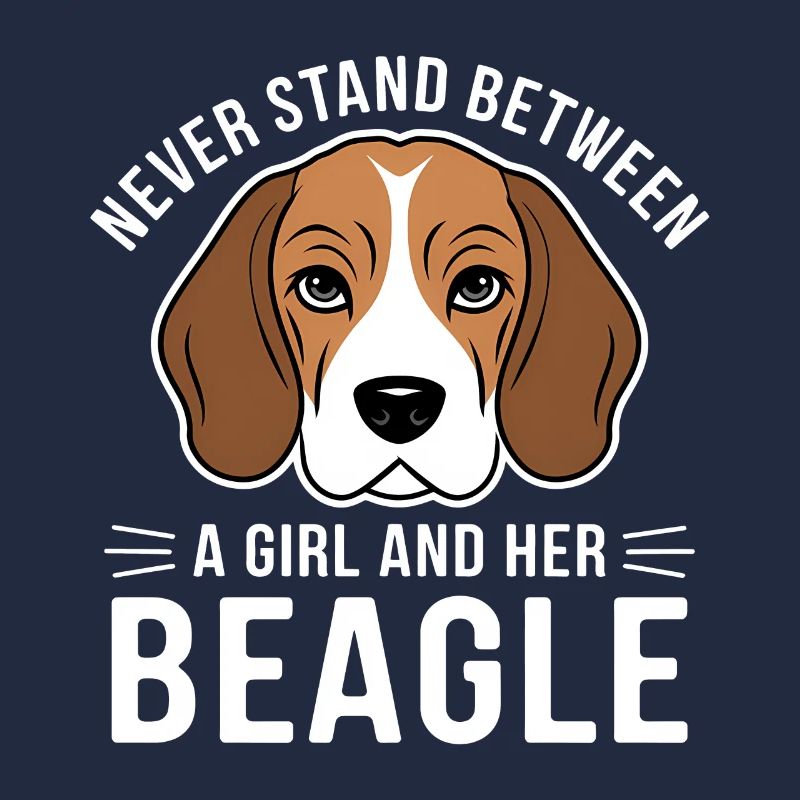 Beagle Mädchen Hunde Lustiges Beagle Geschenk