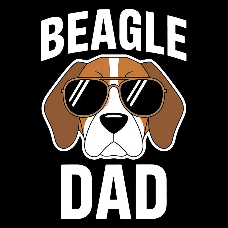 Beagle Dad Dog Father Funny Beagle Gift