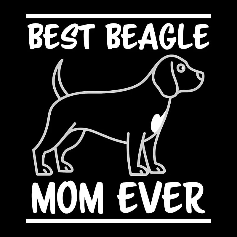 Beagle Mama Hund Mutter Lustiges Beagle Geschenk