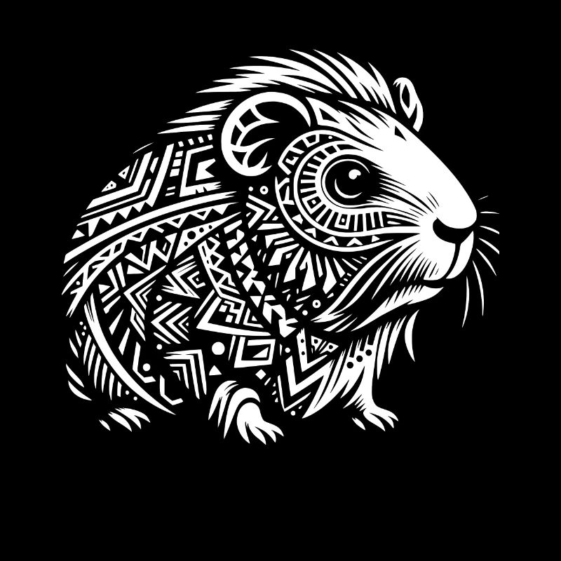 Cochon d'Inde tribal