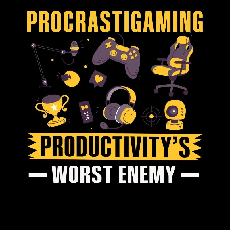 Gamer Procrastigaming Gaming