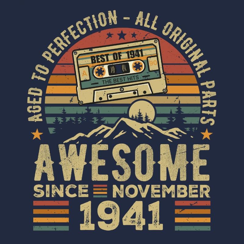 Awesome Since November 1941 Gift November 1941